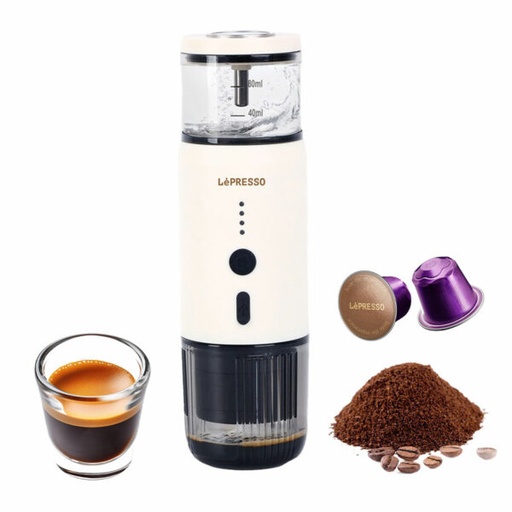  LePresso Portable Espresso Machine-WHITE