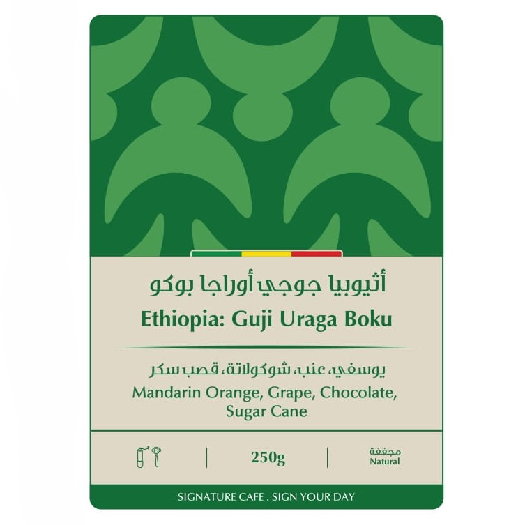 Signature Ethiopia Guji Uraga Boku - Natural 250g | Epanda