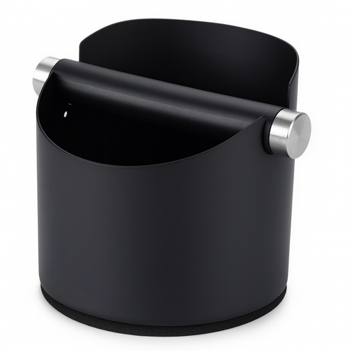 Knock box black