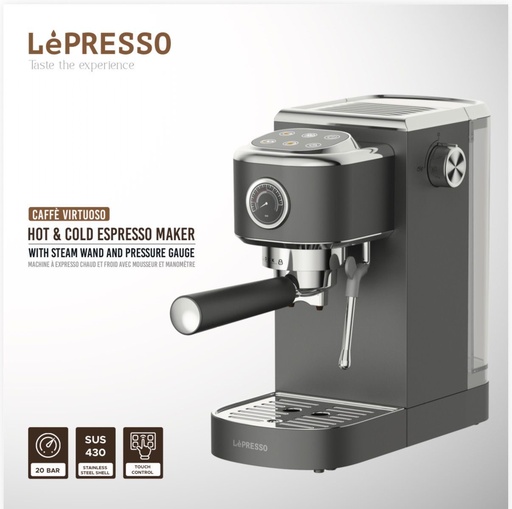 LePresso CAFFÈ VIRTUOSO HOT & COLD ESPRESSO MAKER