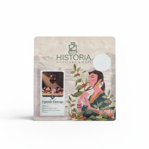 Historia Uganda Embogo Natural 250g