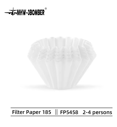 [FP5458] MHW-3BOMBER Cake-shaped Filter Paper-3 or 4 persons-50pcs in-185