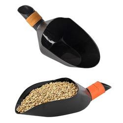 Coffee Bean Scoop with Leather Strap