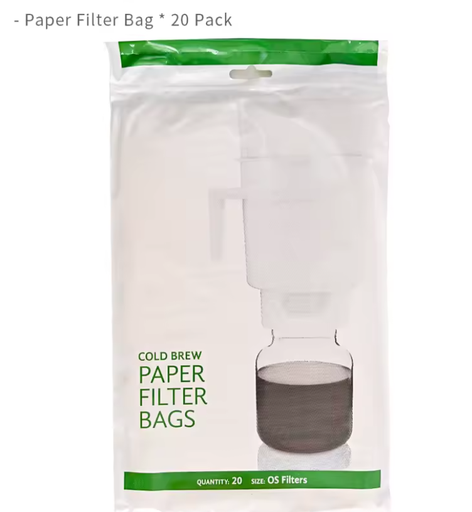  Cafemasy OS Paper Filter Bags 20pes(20PCS)