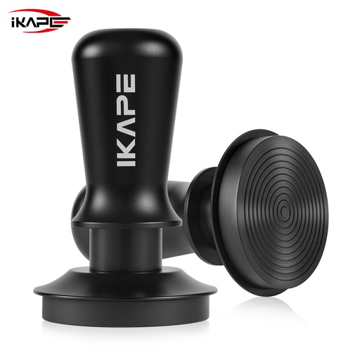 IKAPE Calibrated Tamper V3 Titanium Base (Black)