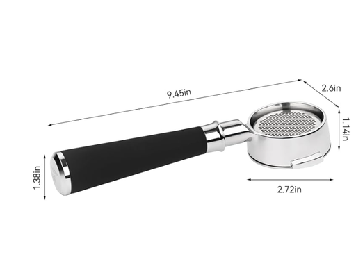 MUVNA Nuova silica gel two ears bottomless 58mm