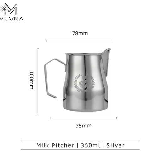 MUVNA Milk frothing pitcher natural color
