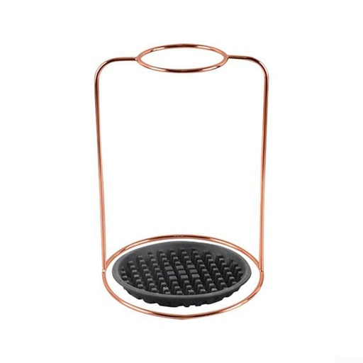 Dripper stand  with rubber base (Golden color )