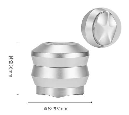 MUVNA gravity distributor pentagonal base -silver