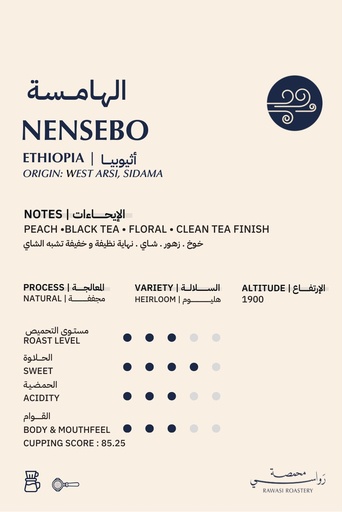 Rawasi Ethiopia Nensebo (250g)